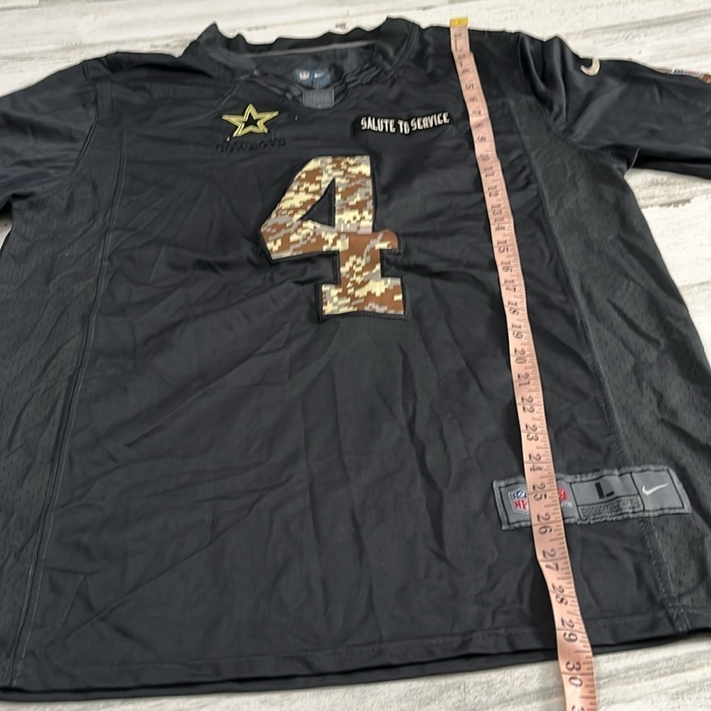 Nike Dak Prescott Military Jersey Size L Dallas Cowboys - Picture 10 of 10